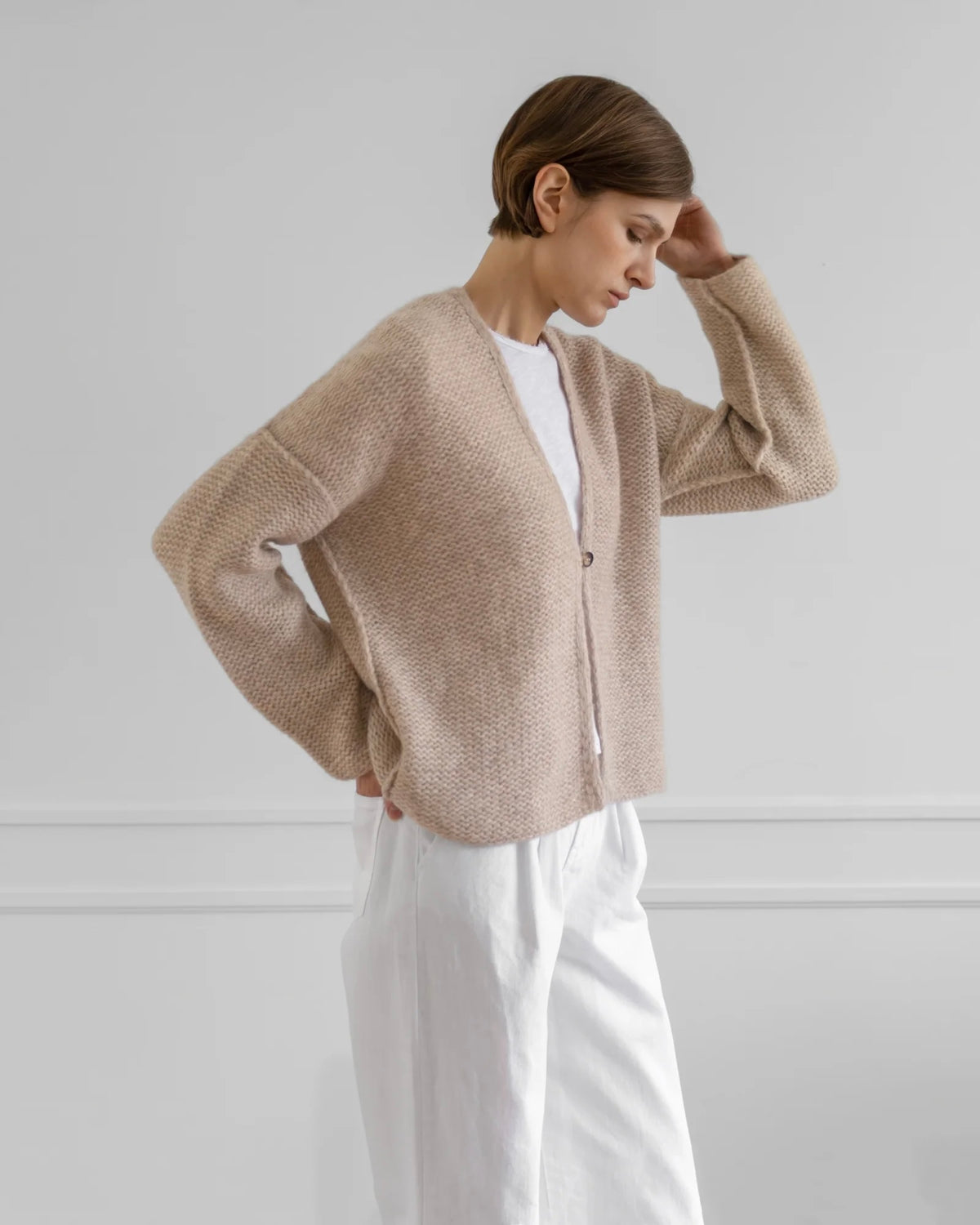 Elim Cardigan - Oatmeal