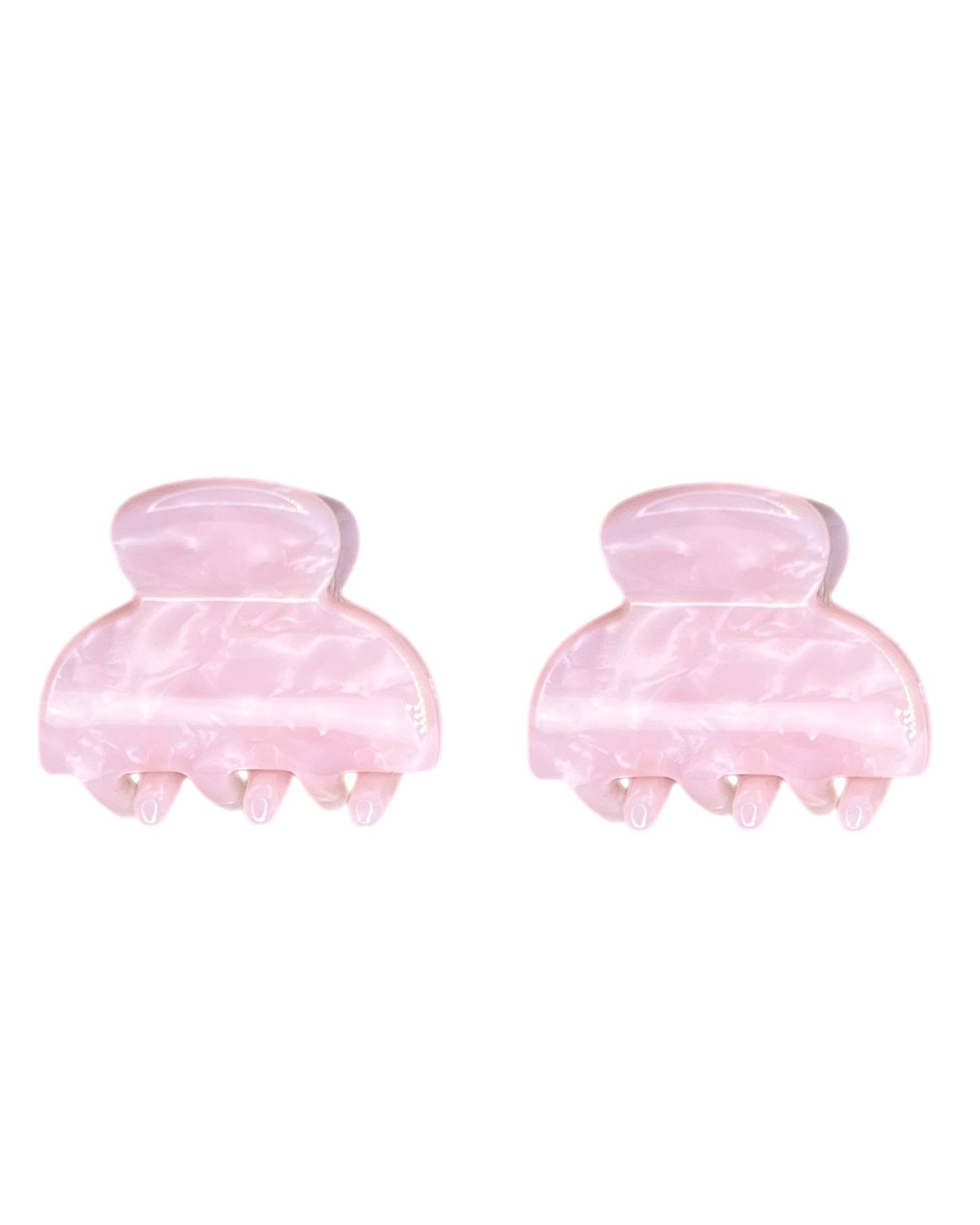 Ecofriendly Acetate 2 Pack Mini Claws - Pink Candy