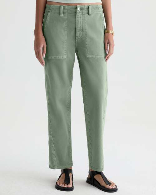 Analeigh Pant - Sulfur Faded Moss