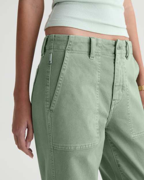 Analeigh Pant - Sulfur Faded Moss