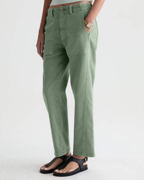 Analeigh Pant - Sulfur Faded Moss