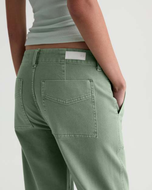 Analeigh Pant - Sulfur Faded Moss