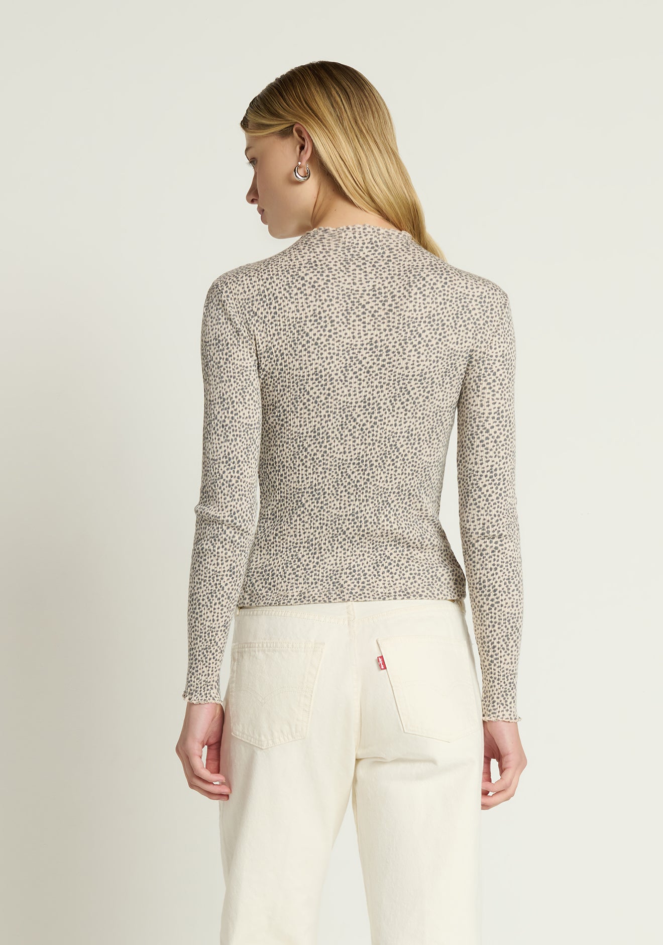 Brenna Mock Neck Top