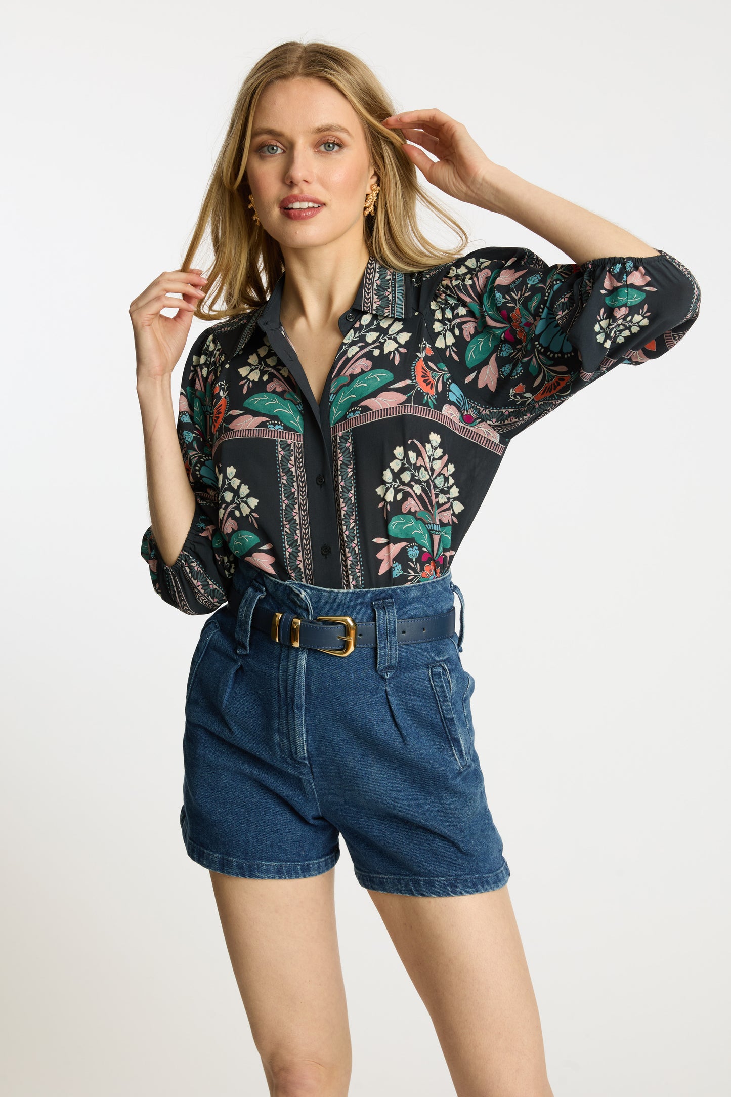 Juliette Top in Twilight Bloom