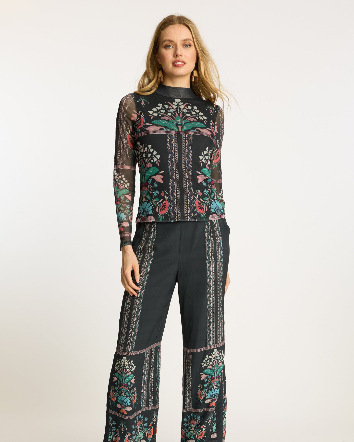 Marta Top in Twilight Bloom