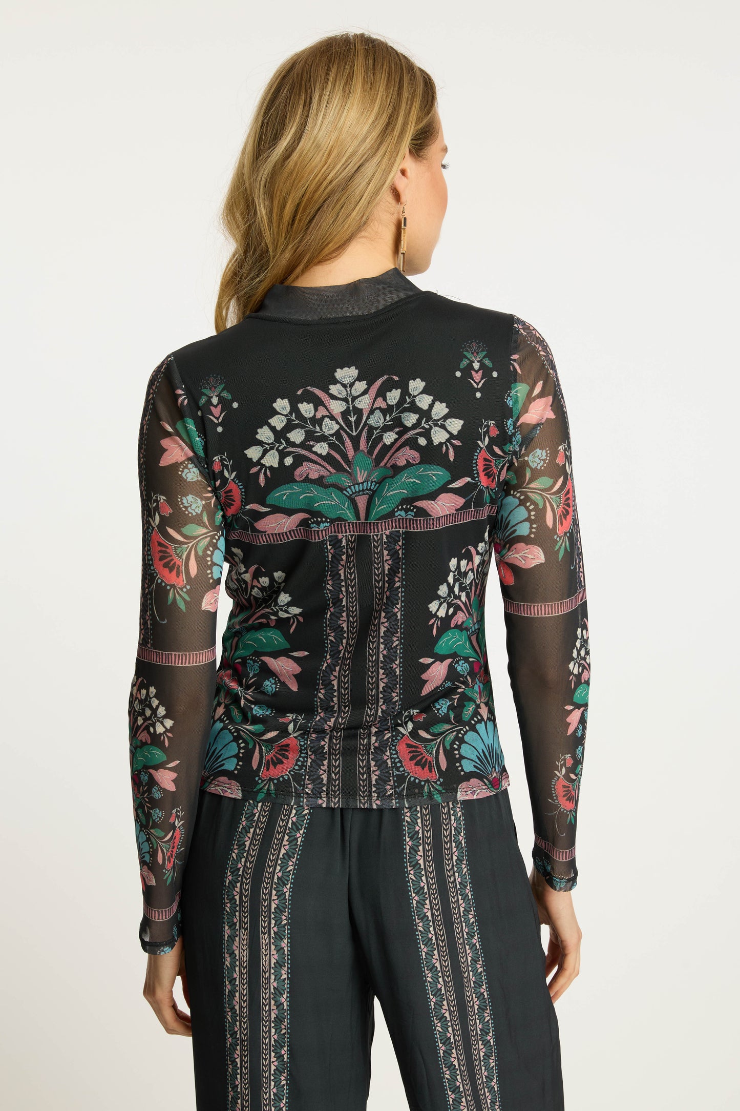 Marta Top in Twilight Bloom