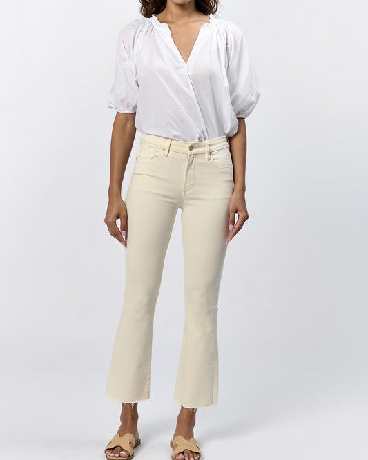 Jeanne Cropped Flare Jeans