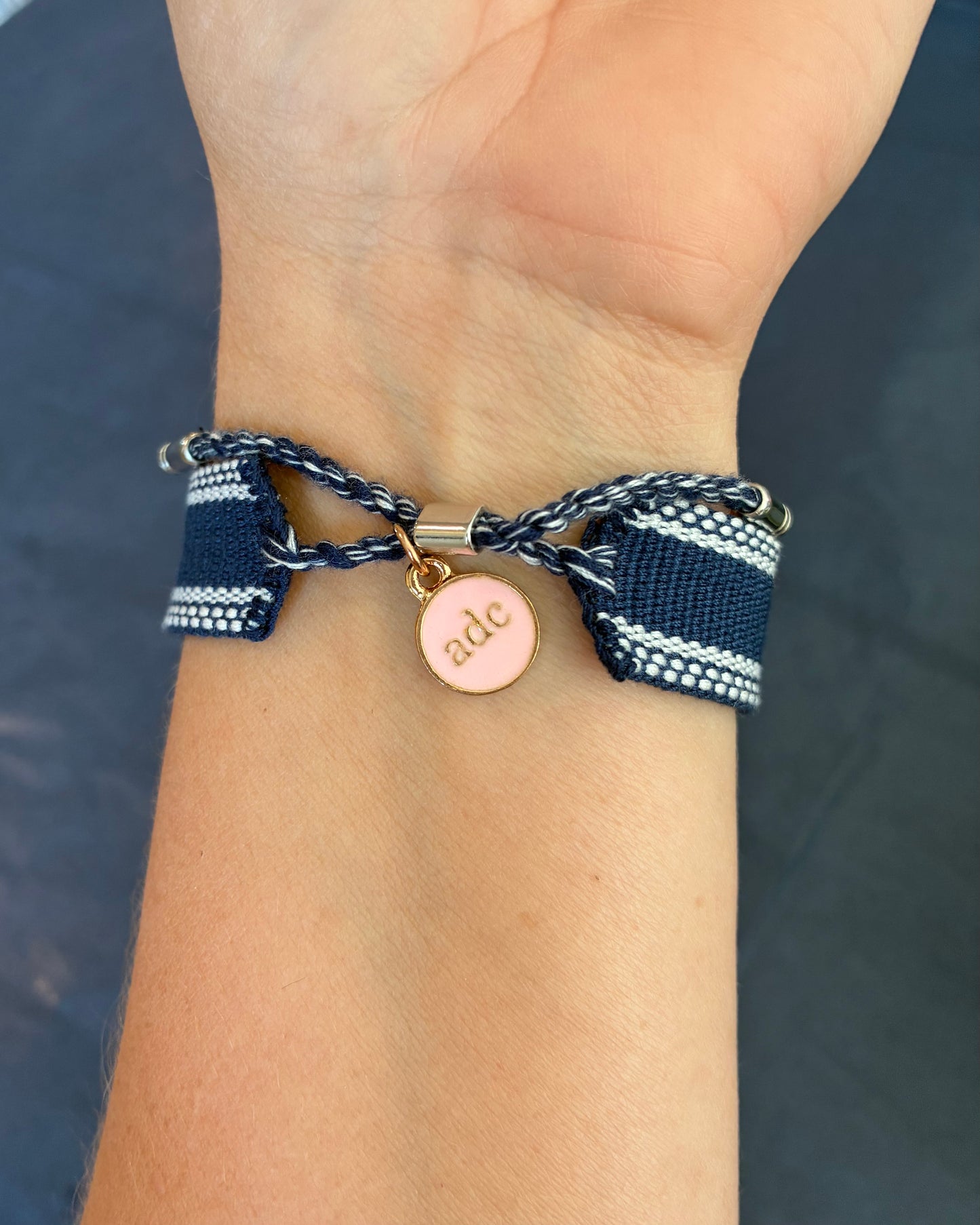 Embroidered Middlebury Bracelet