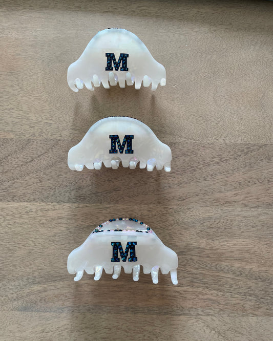 Handmade 'M' Hairclip-Vintage