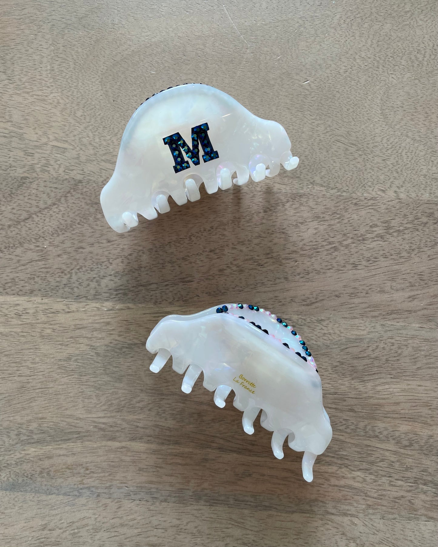 Handmade 'M' Hairclip-Vintage