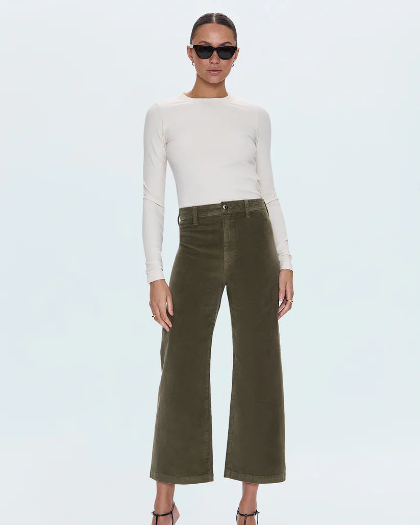 Penny Crop High Rise Corduroy