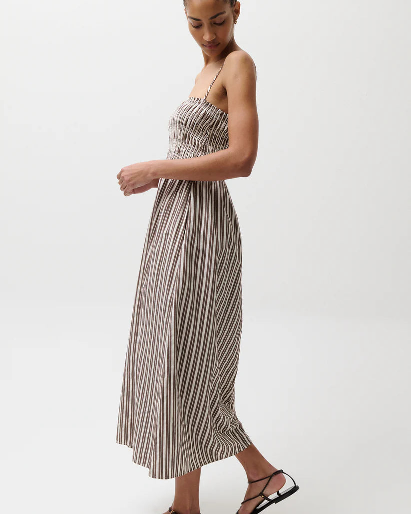 Bianca Shirred Bodice Dress