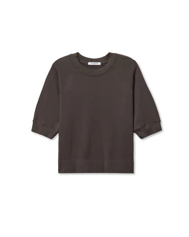 Gray sweatshirt on a white background