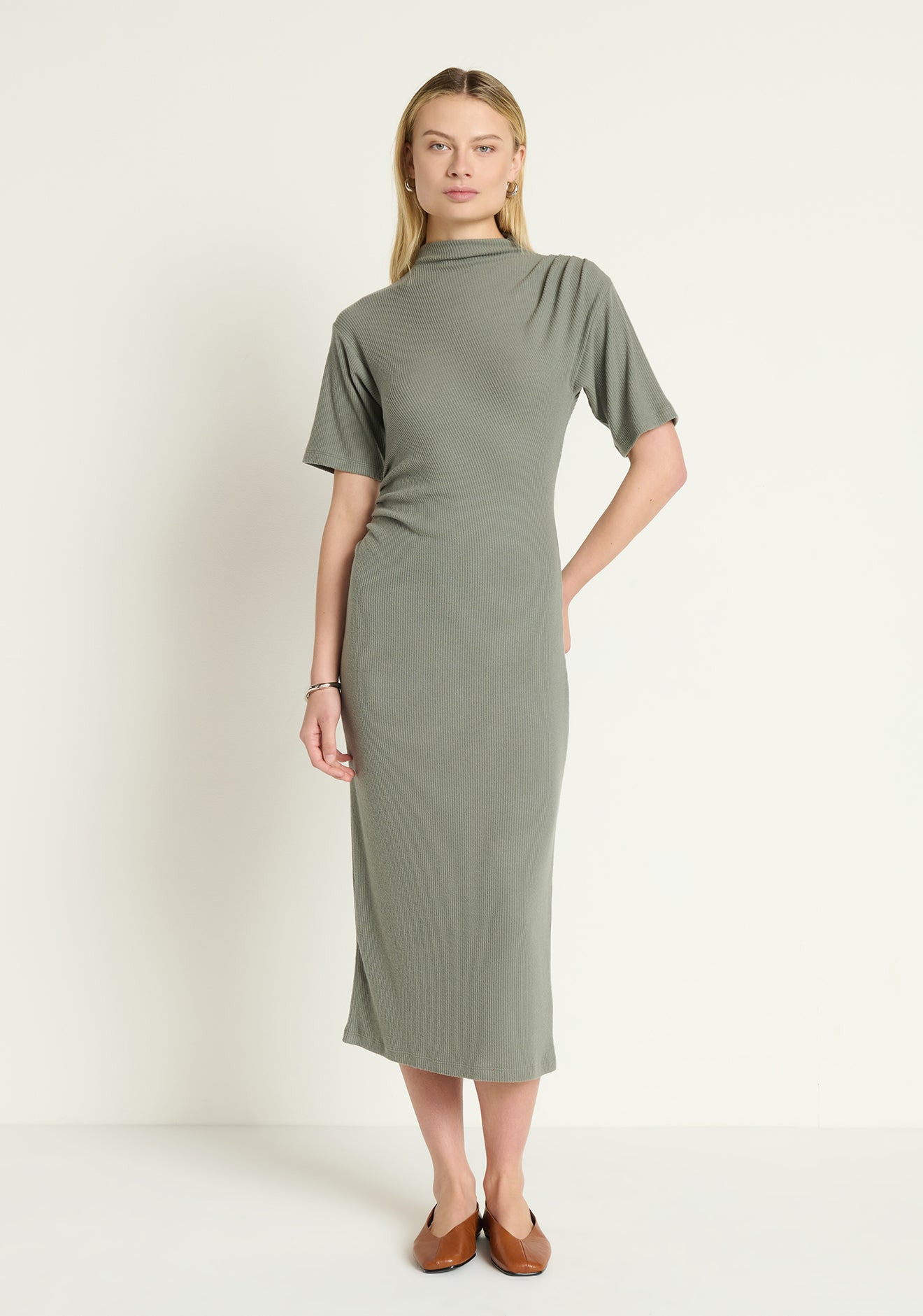 Rebecca Mock Neck Dress