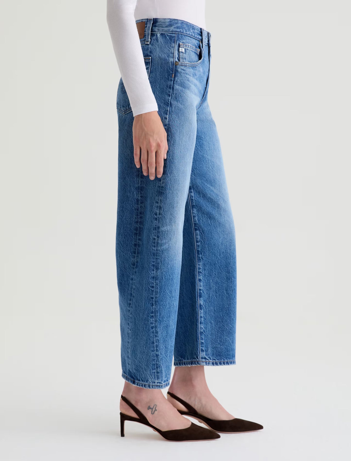 Hattie High-Rise Barrel Jean | Candid