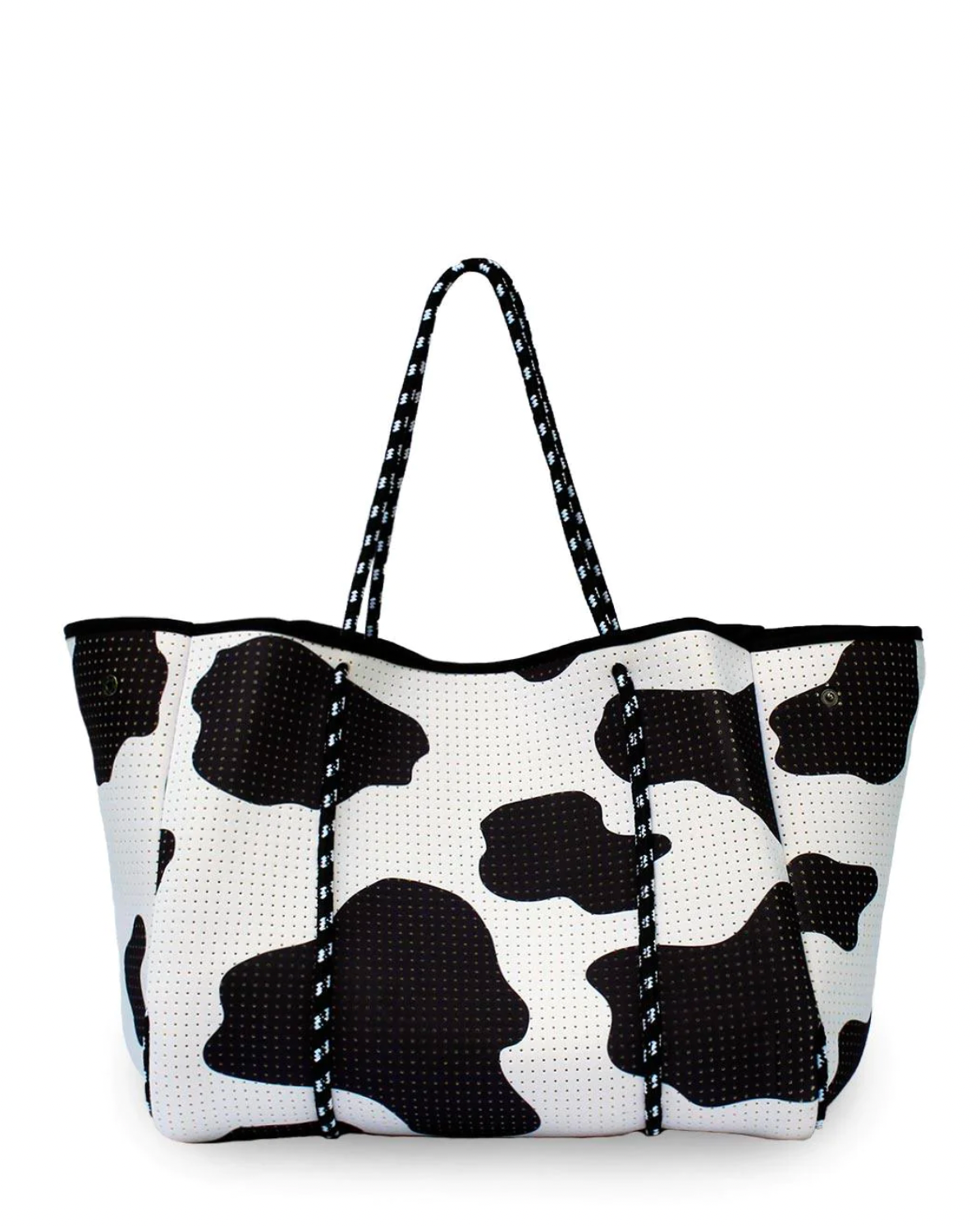 Image of POPUPS cowhide everyday neoprene tote on a white background