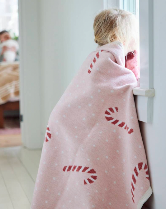 Chappy Wrap Candy cane Blanket