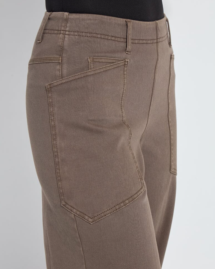 Brown pants on a white background