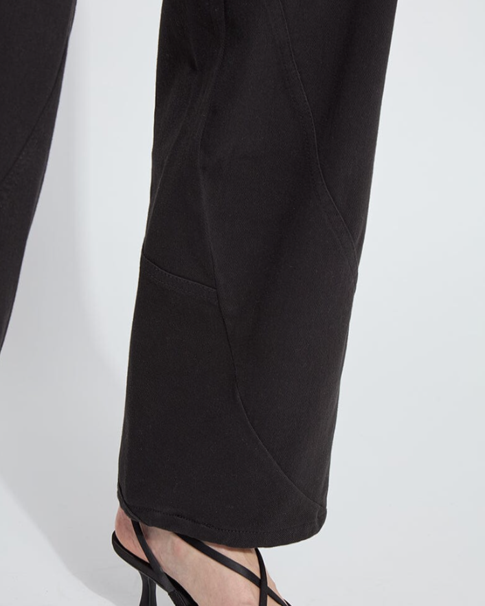 Amabel Seamed Barrel-Black