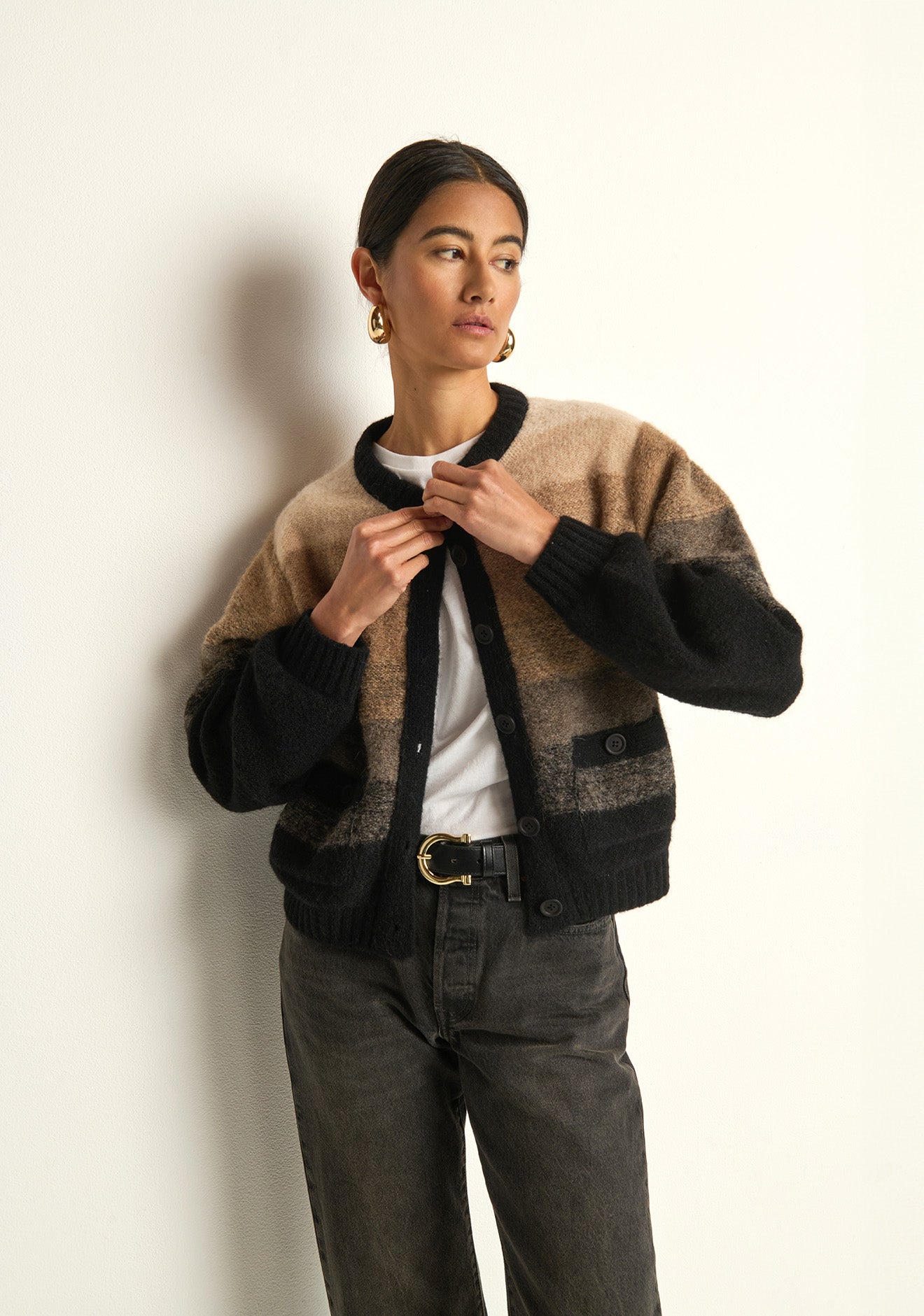 Tessa Ombre Cardigan