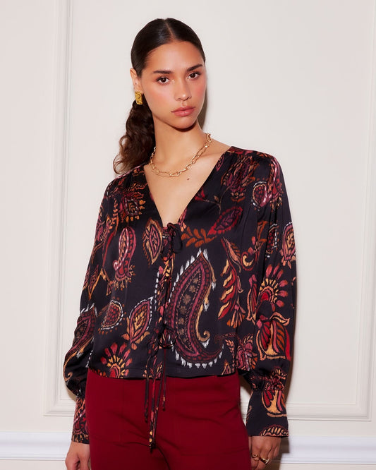 Kayla Bow Detail Blouse