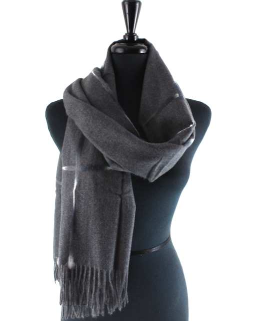 Gallery Grid Polyester Scarf