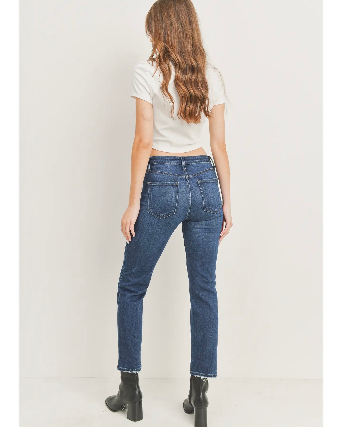 JBD Hem Distress Slim Straight