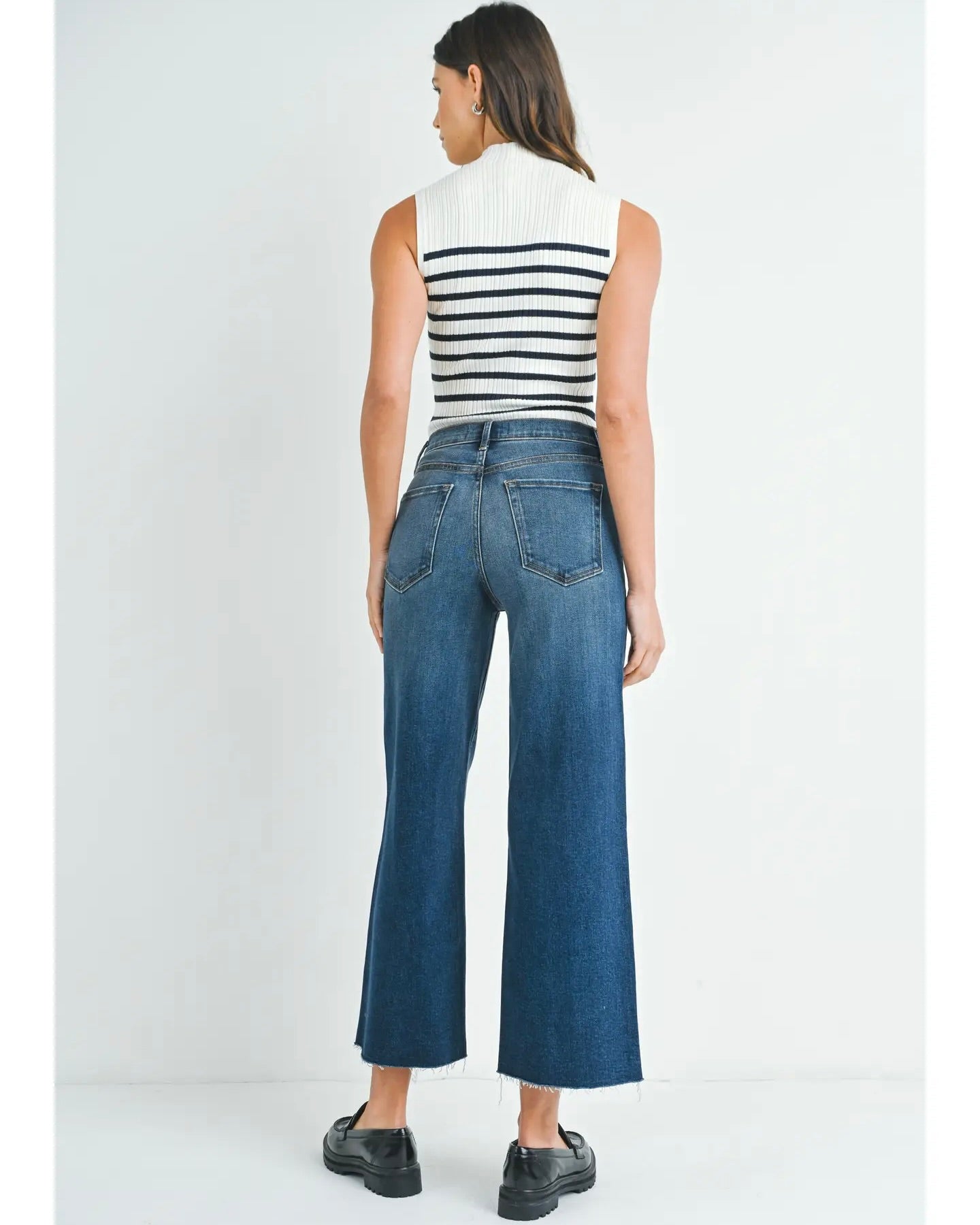 JBD Scissor Cut Wide Leg Jean