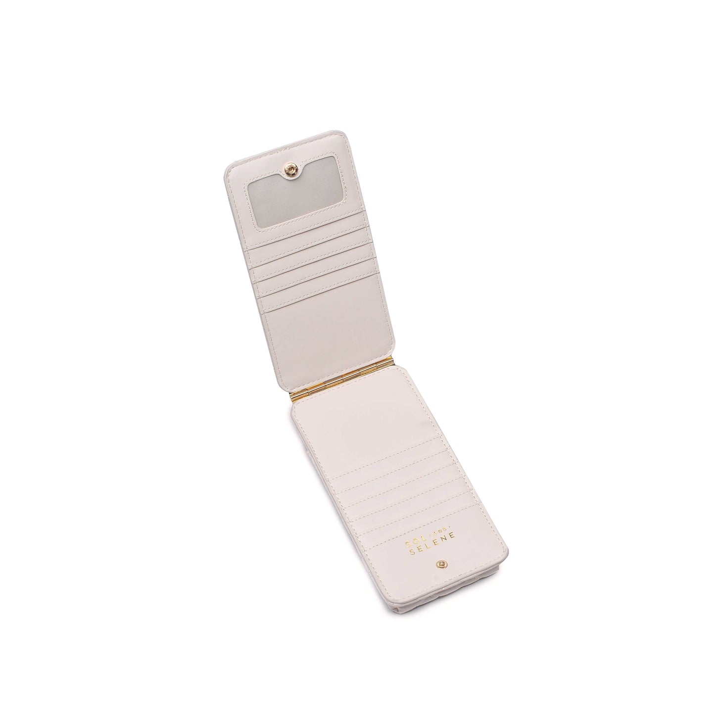 Duality - Quilted Cell Phone Crossbody: Black