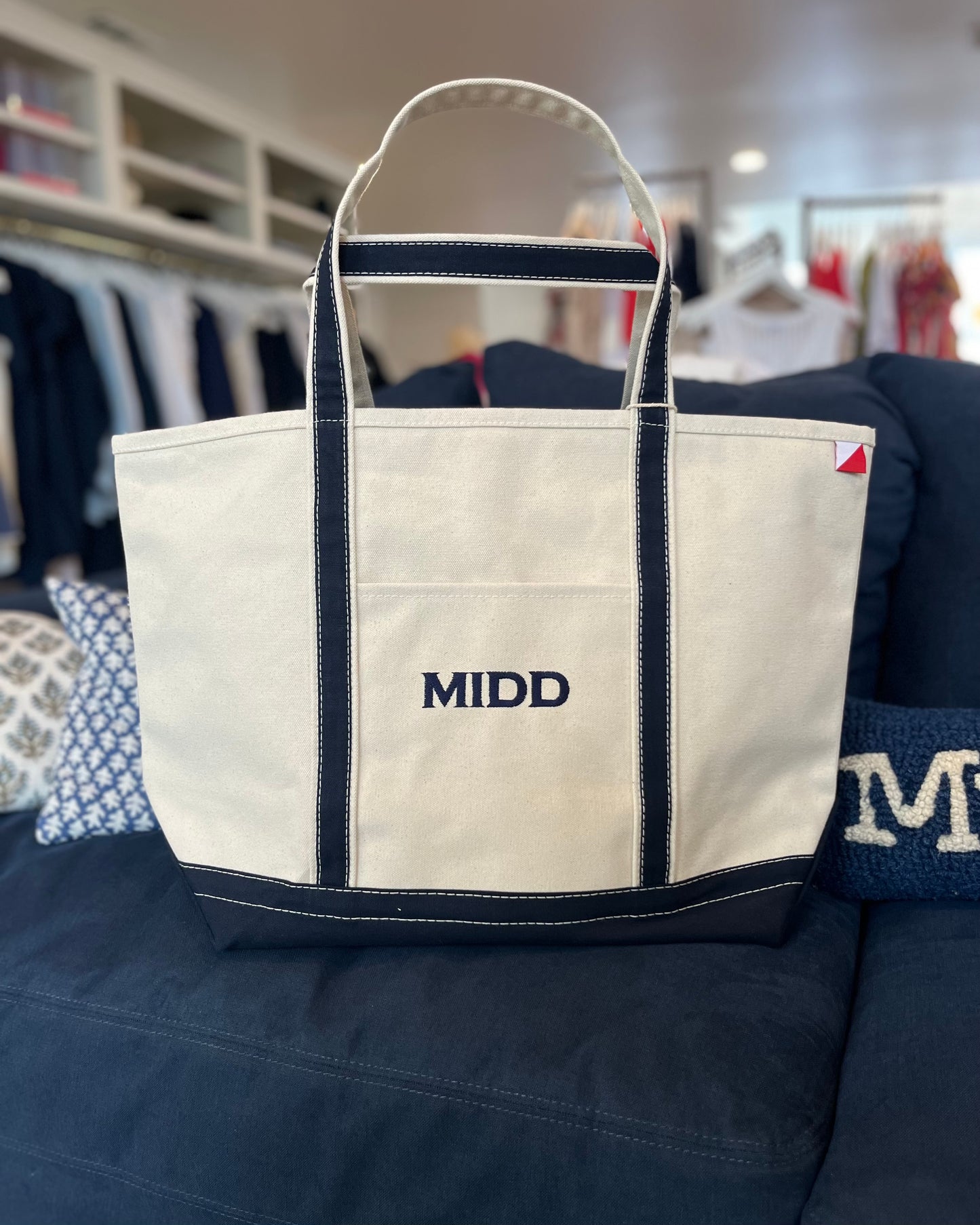 ShoreBags MIDD Classic Canvas Tote Bag