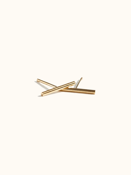Stick Earrings: 14k Gold-filled