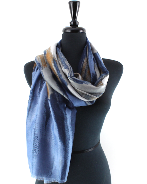 Lightweight Printed Scarf