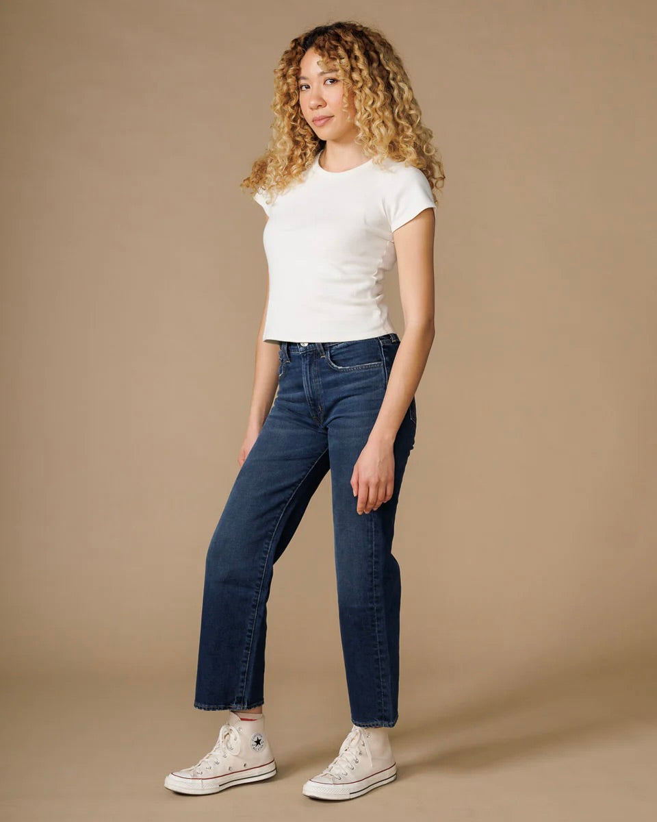 Marli Wide Leg Ankle Jean