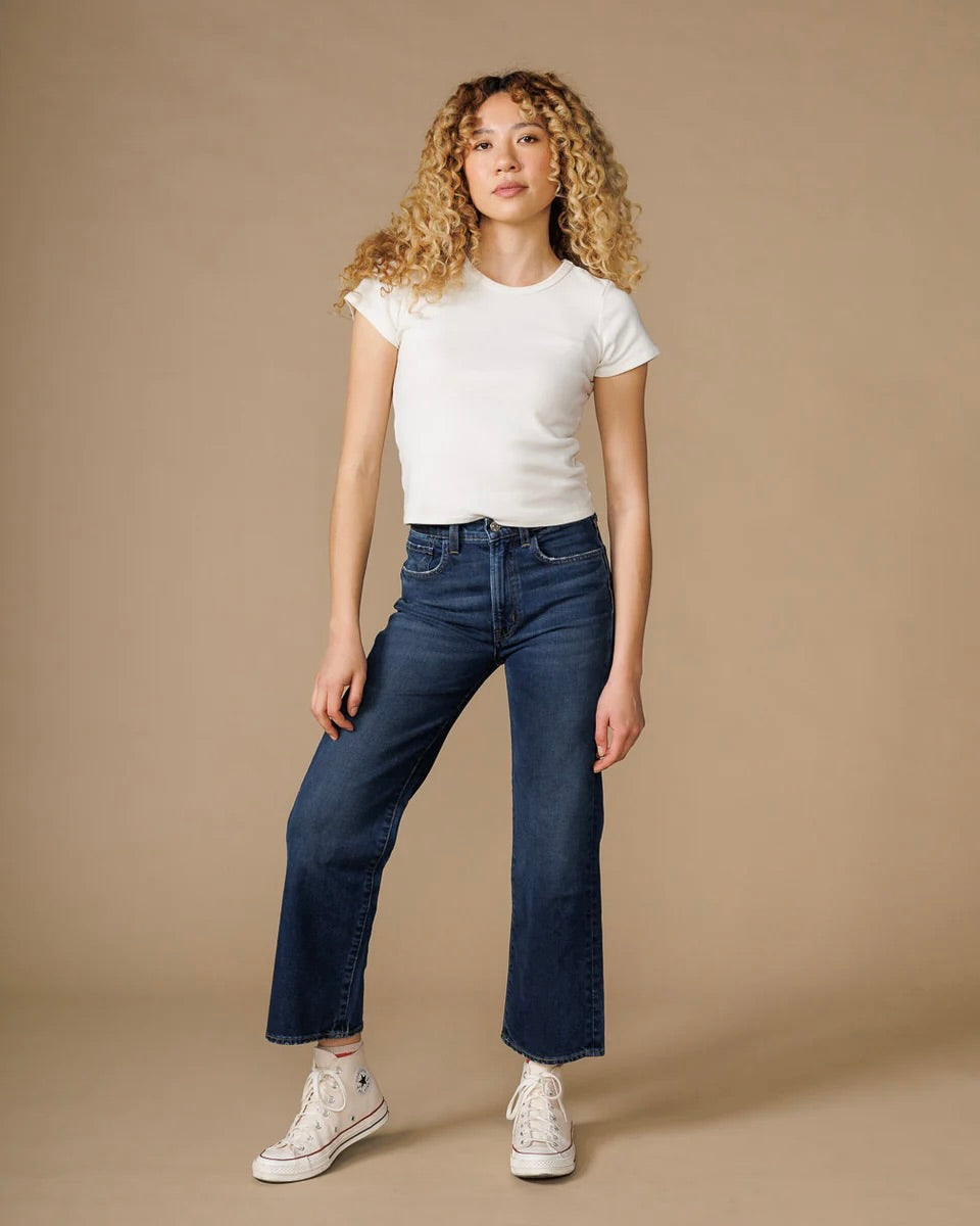 Marli Wide Leg Ankle Jean