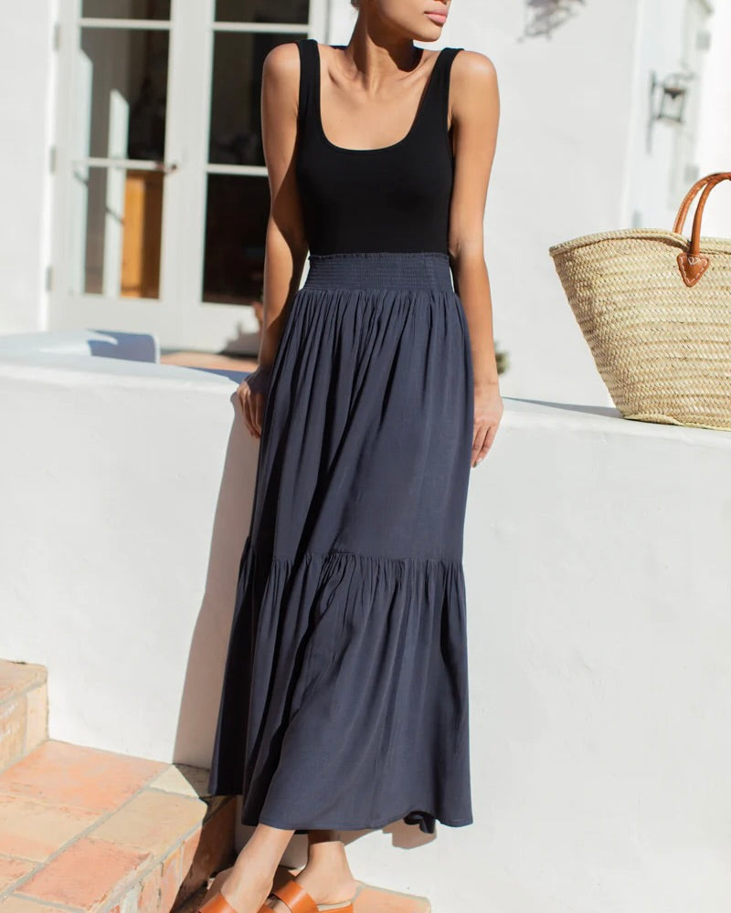 Emerson Fry Shirred Skirt