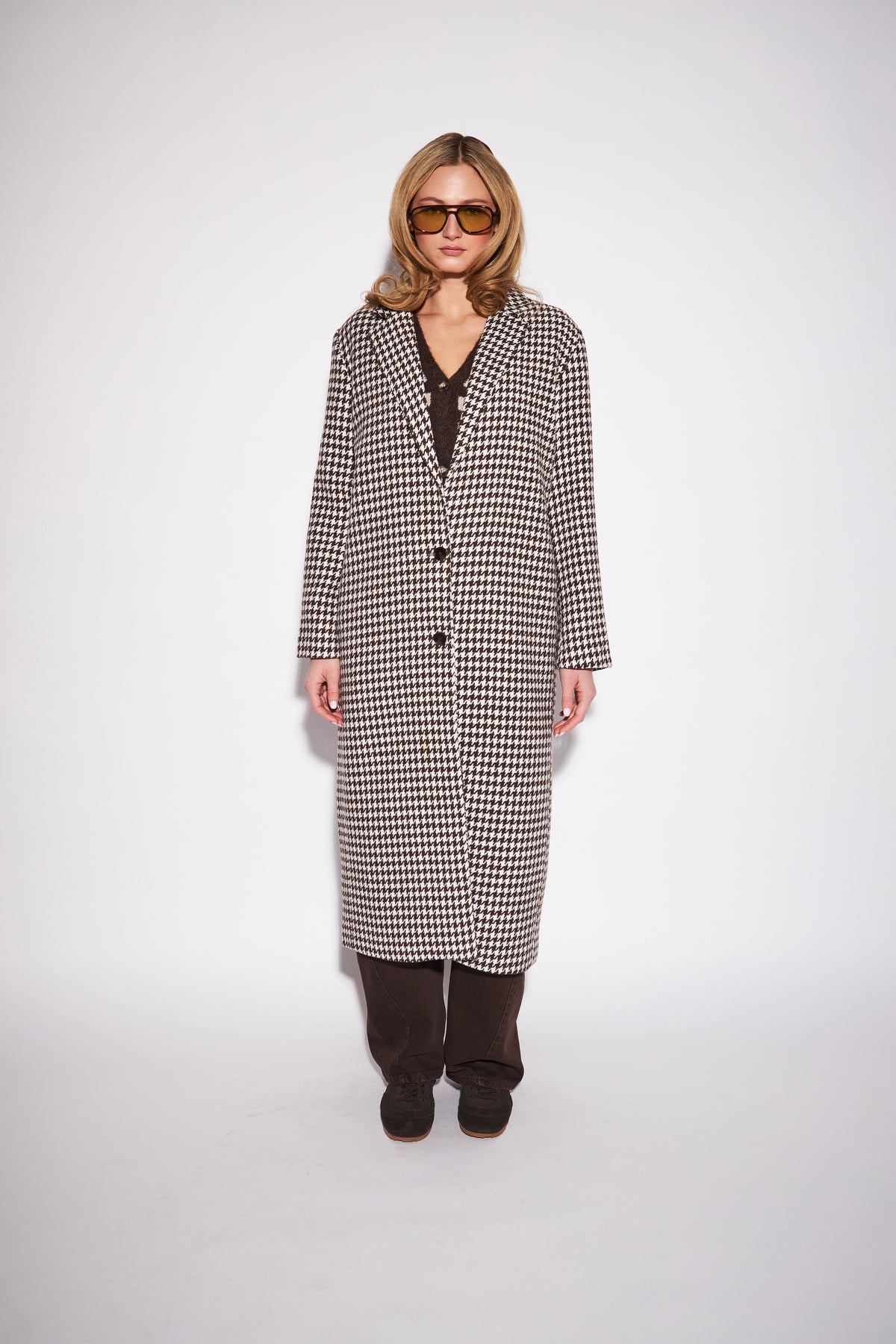 ESPRESSO HOUNDSTOOTH