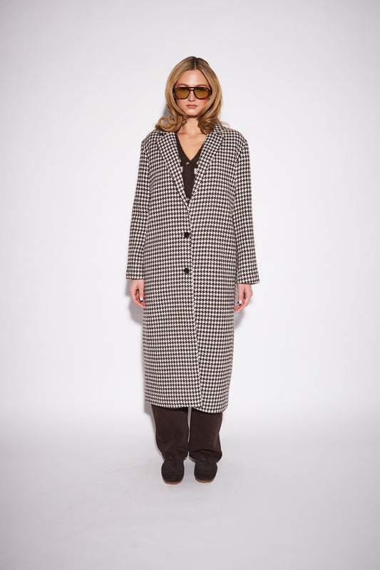 ESPRESSO HOUNDSTOOTH