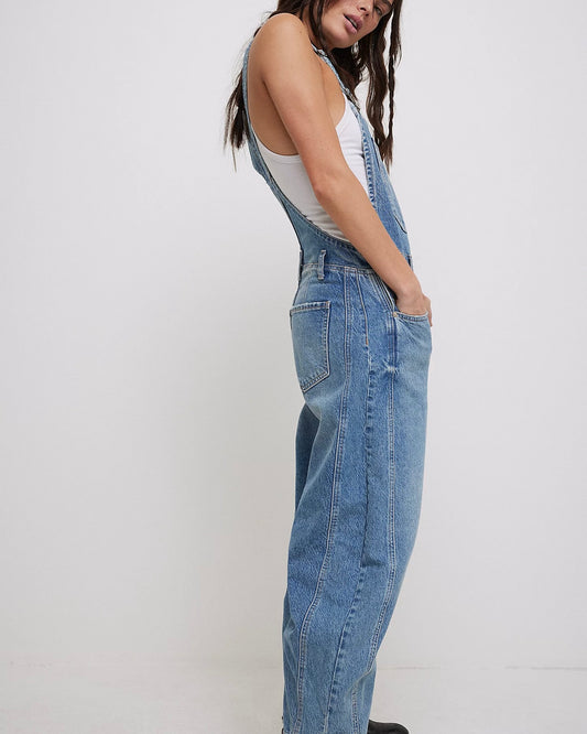 Free People Good Luck Overall