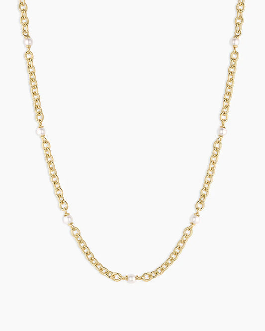 Finley Pearl Dot Necklace