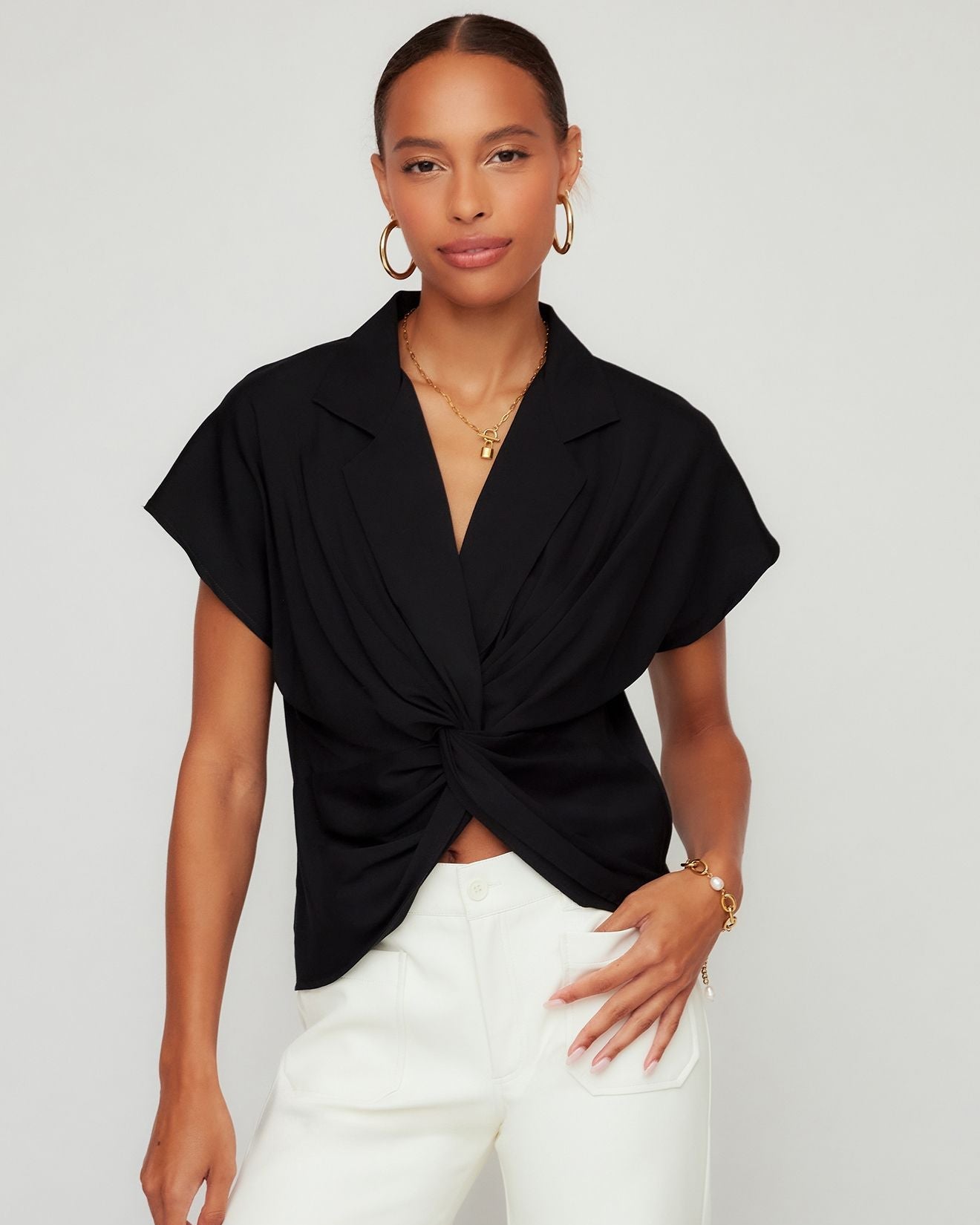 Lilian Twist Front Top