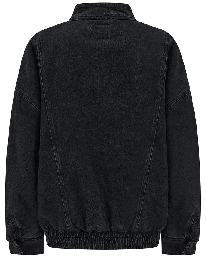 Black jacket on a white background