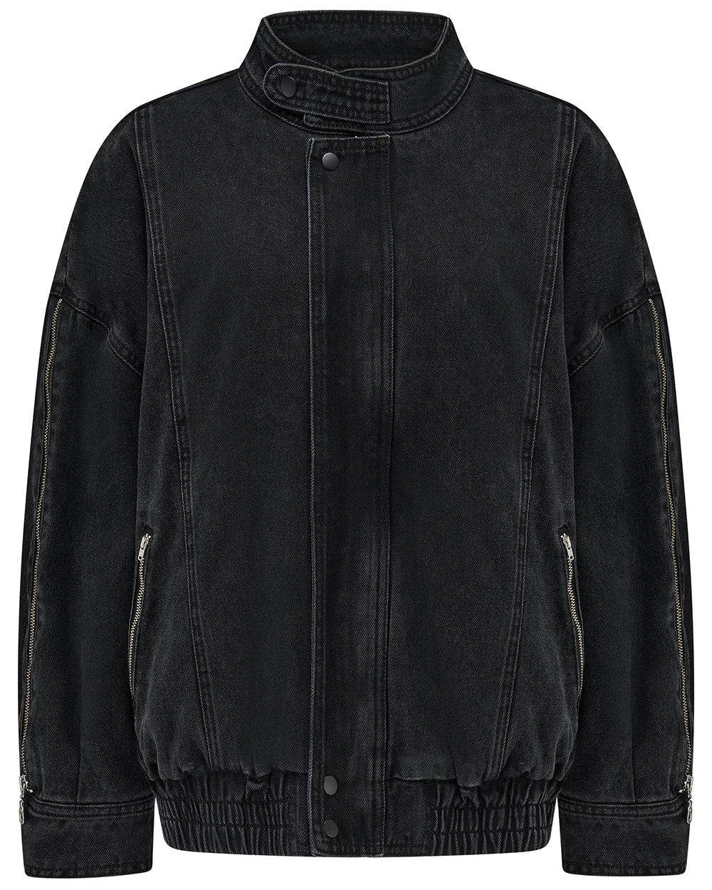 Black jacket on a white background