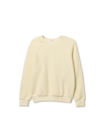Beige sweatshirt on a white background