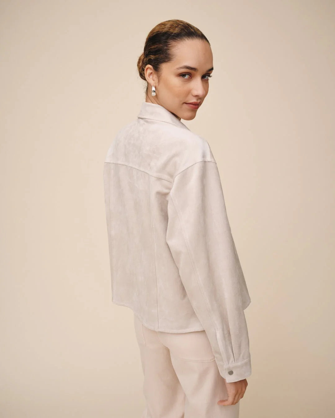 Seamed Pocket Shacket