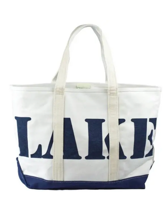 Image of Crab & Cleek Large Lake Tote on a white background